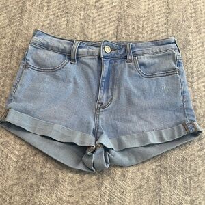 Women’s High Rise Denim Shorts